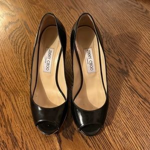 Jimmy Choo patent leather heels